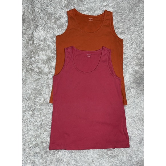 Lot of 2 - Lands End Tank Tops Women's Small (6/8) - Picture 2 of 10